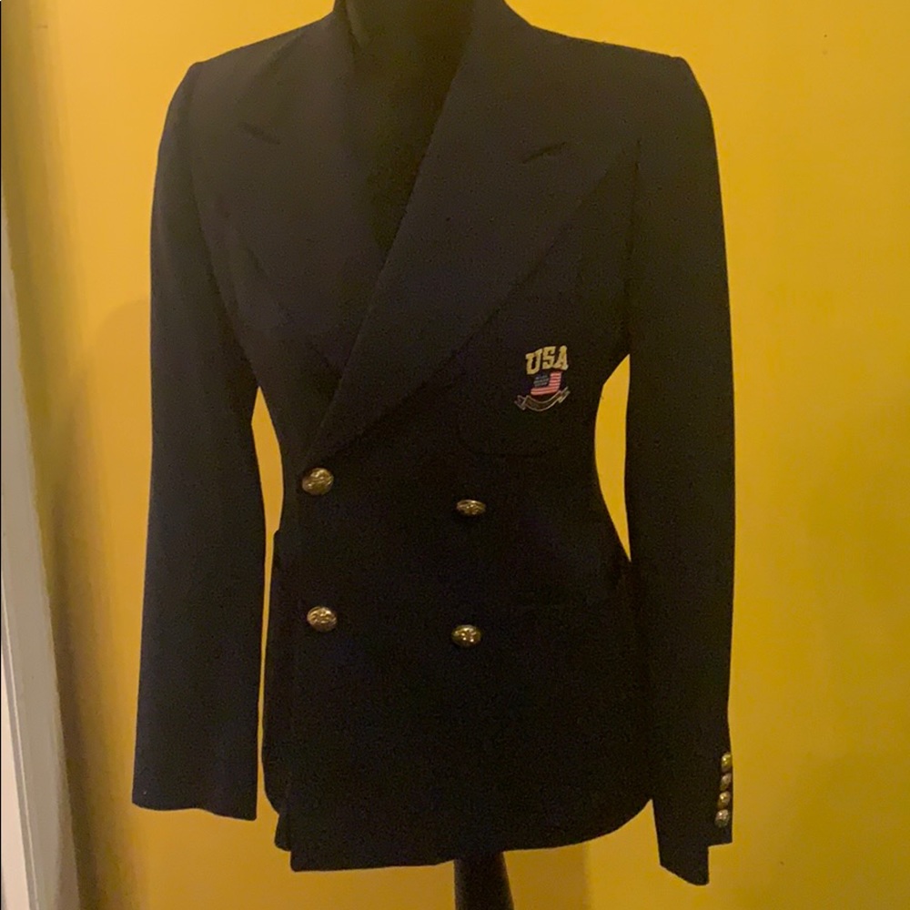 Navy blue Ralph Lauren vintage Blazer
